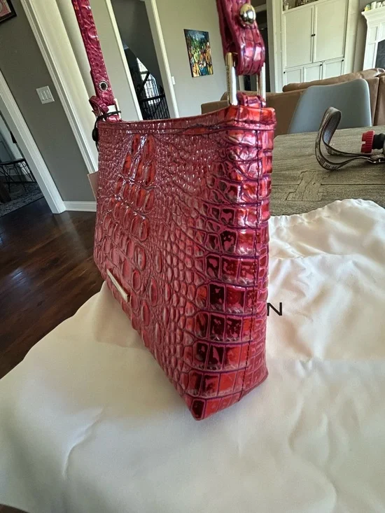 Brahmin Lorelei Shoulder Bag Red Dragon Melbourne NWT - Picture 6 of 10